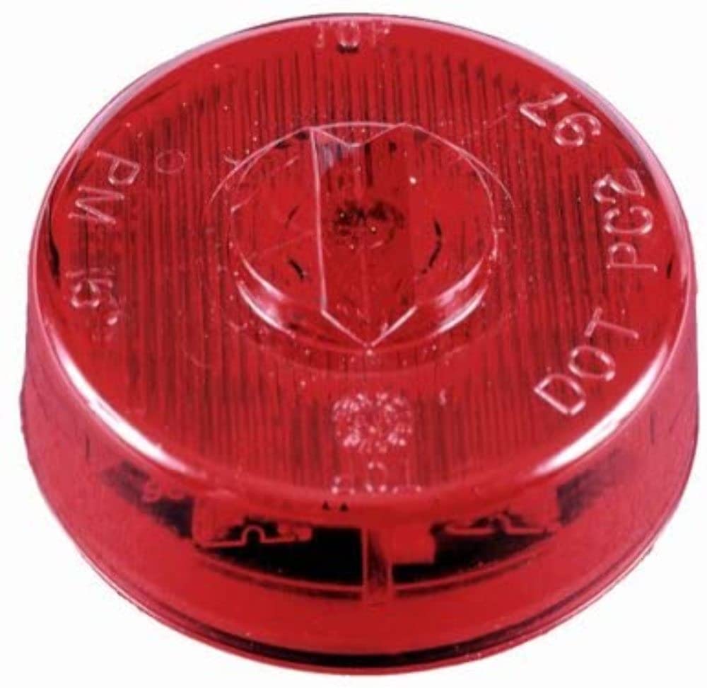 Peterson Led Marker/Clearance M163R-MV, Round, 2.5", Pc, Mv