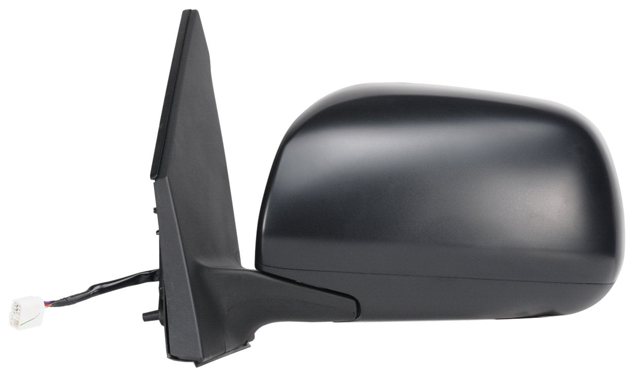 Black Driver Side Mirror for Toyota Rav4, Heated Power, Foldaway