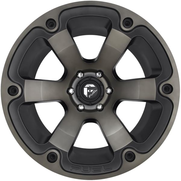 20X9 FUEL OFF-ROAD BEAST 6X135 5.04 1mm MATTE BLACK DOUBLE DARK TINT - D56420908950