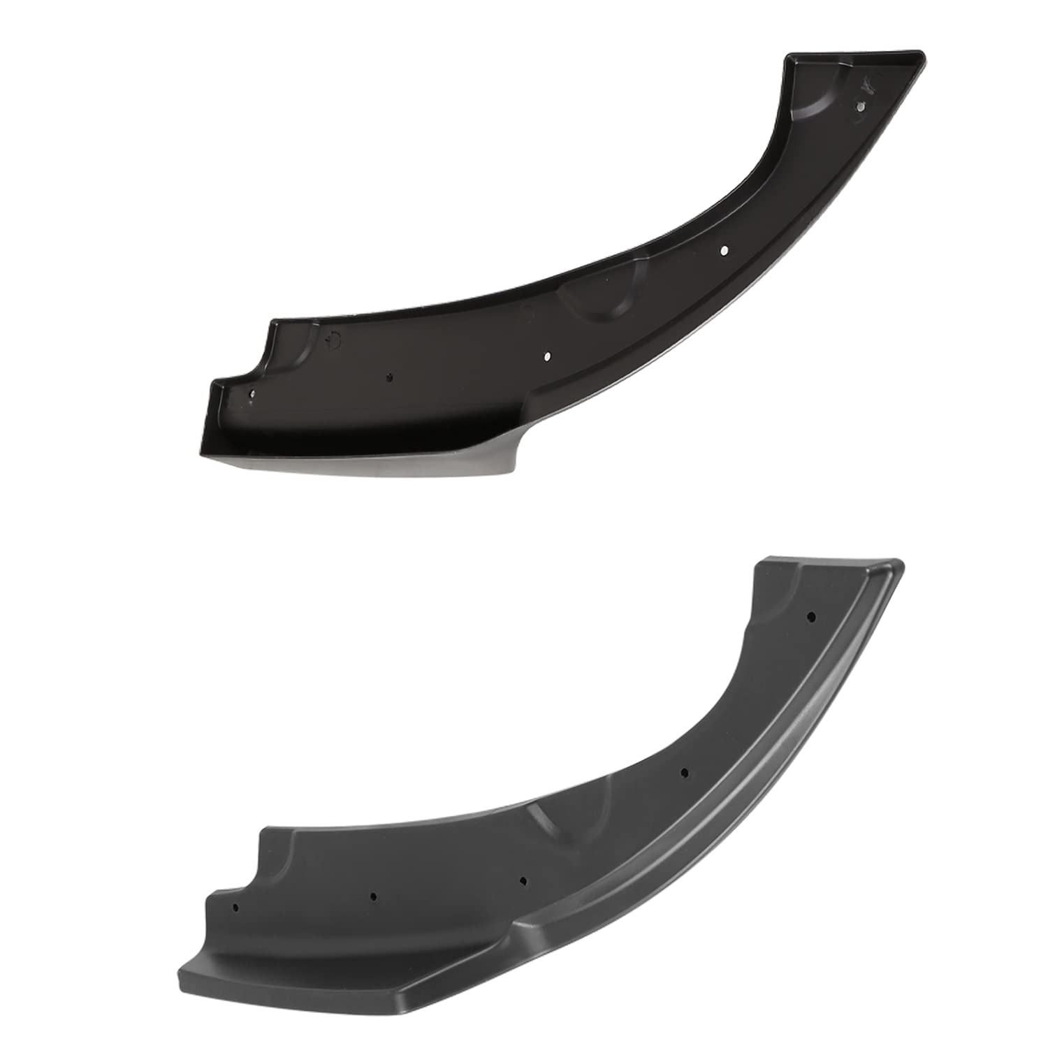 Matte Black Spec-D Tuning Rear Diffuser Bumper Lip Spoiler Compatible with 2016-2020 Honda Civic Sedan