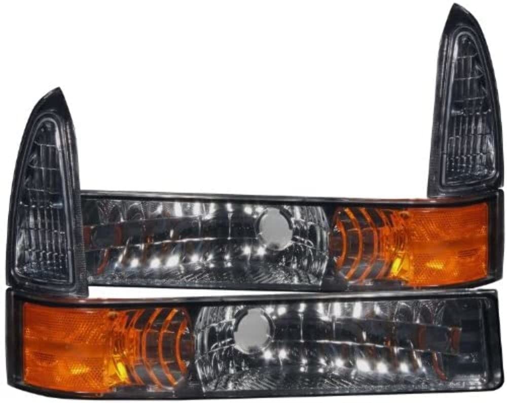 Euro Smoke Lens ANZO USA Front Corner/Parking Lights 511041