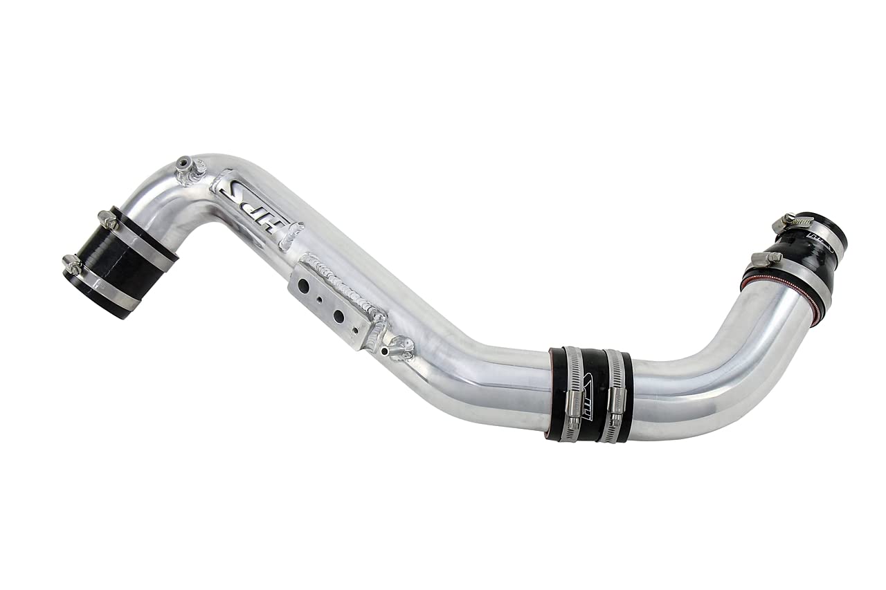 HPS Performance Upper Charge Pipe Polished Cold Side Compatible for 2018-2022 Honda Accord 1.5L Turbo, 17-134P