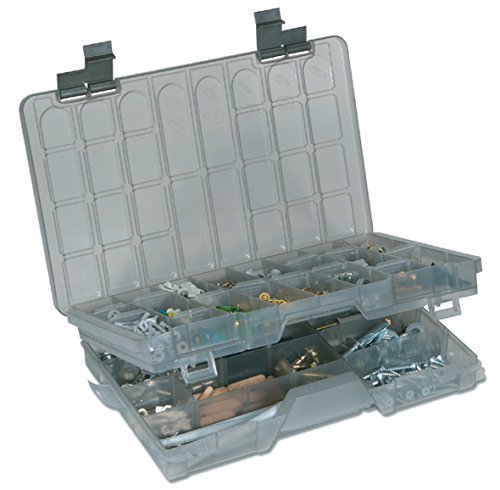 Plano Stowaway Two – Tier 3700 Utility Box, Smoke [parallel import goods]