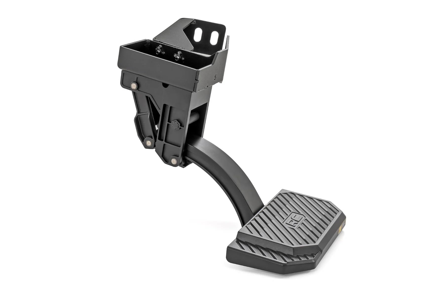 Rough Country Bed Step Retractable for Ford F-250/F-350 Super Duty (2017-2022) - Manual Pull Tailgate Step, Non-Slip Truck Step