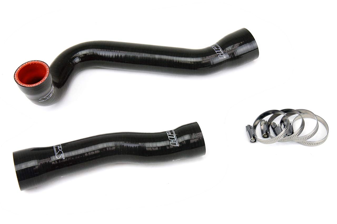 Black HPS 57-1008-BLK Silicone Radiator Coolant Hose Kit