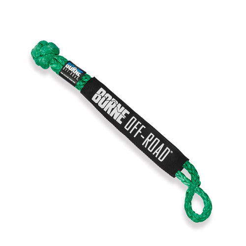 Off-Road Borne Soft Shackle, 1/2", Green