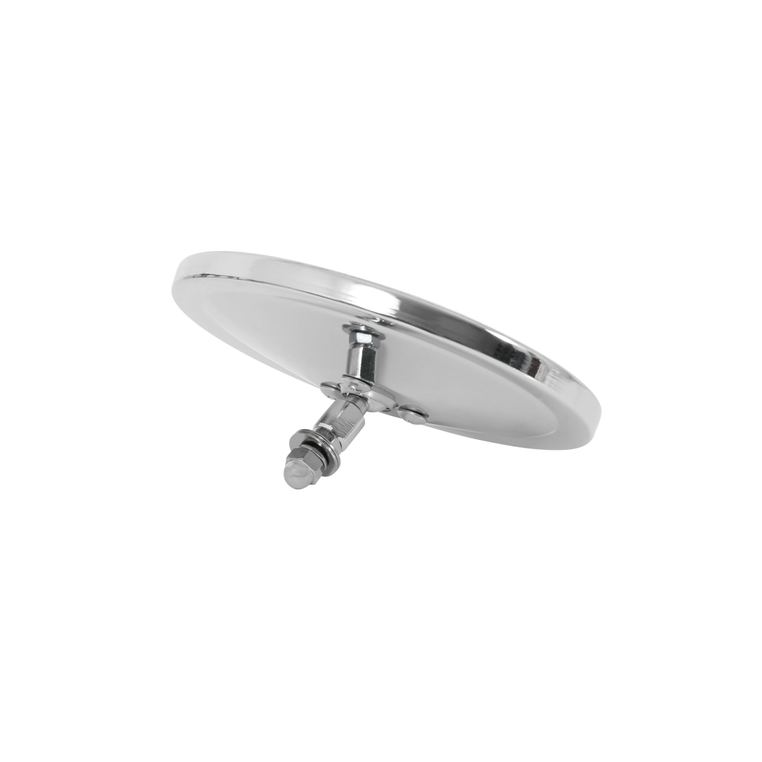 Complete Brothers Trucks Mirror Set-Chrome/Stainless-Round/Smooth - Pair
