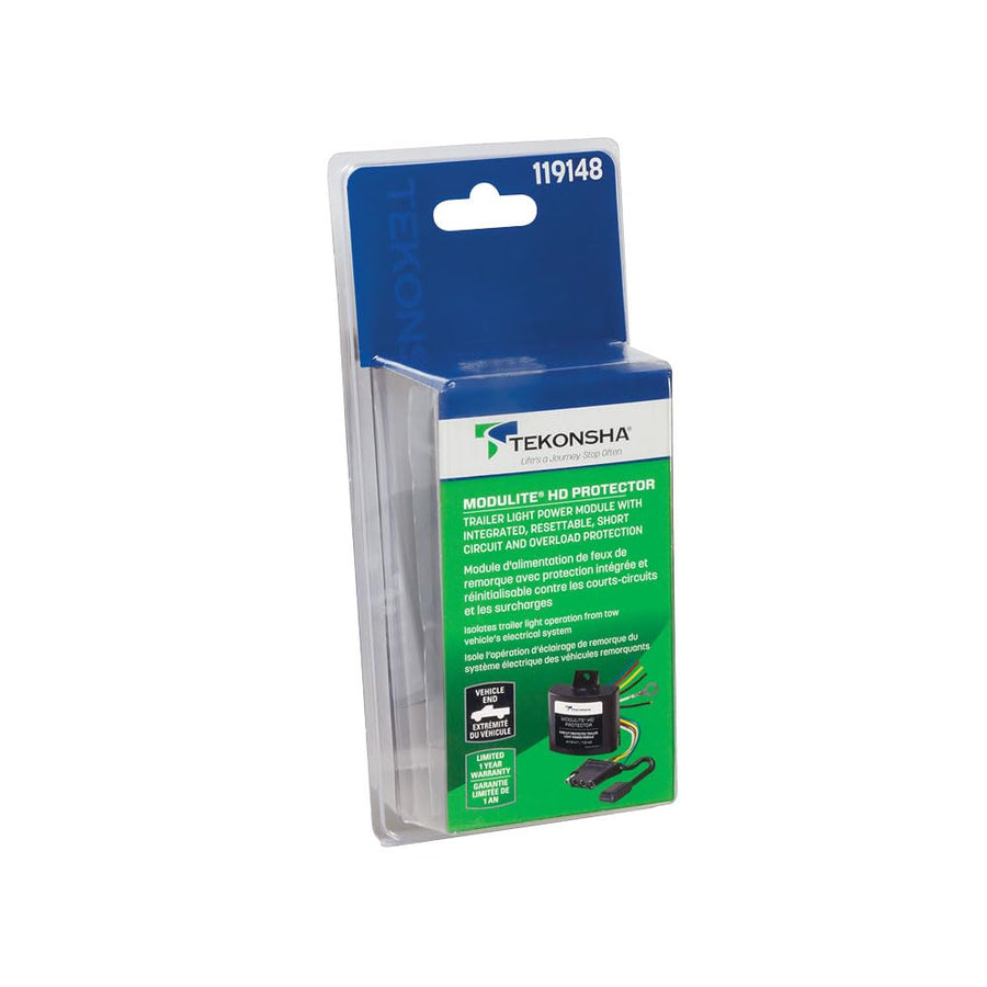 TEKONSHA ModuLite HD Protector Trailer Light Power Module & Installation Kit 119148