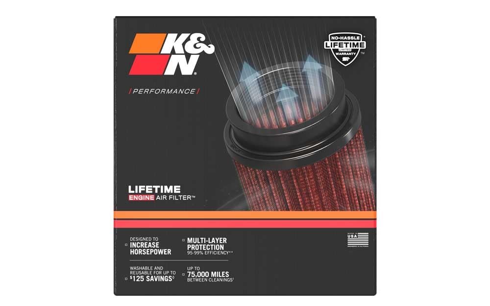 K&N Engine Air Filter: Washable, Increase Power & Acceleration, Premium, Replacement Car Air Filter: Compatible with 2017-2019 AUDI (A8, A8 Quattro), E-0643