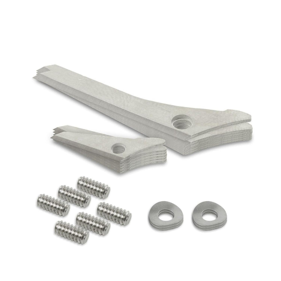 Replacement Blades TRUGLO for TITANIUM X Broadheads - Complete Set of Blades for 3 Broadheads, Mechanical, 4-Blade