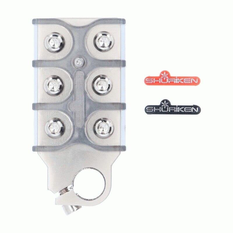 Shuriken - Copper Shuriken Bus Bar Plate for Ring Terminals (SK-TML-PLC)
