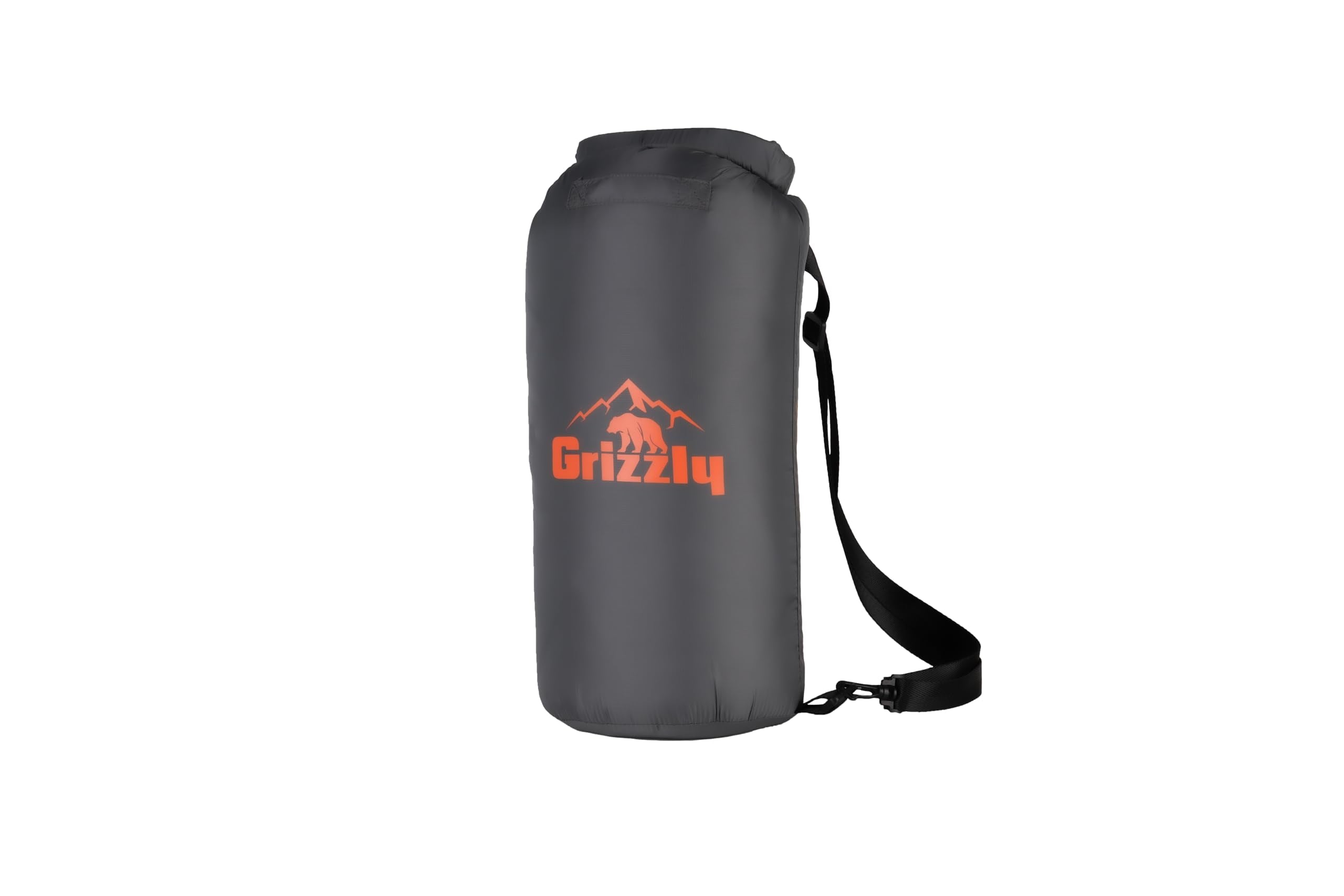 Outdoor Grizzly Blanket | Camping Hiking Hunting Fishing Outdoor Park | Weather Resistant | Carrying Case | Cape or Sleeping Bag | Charcoal/Orange