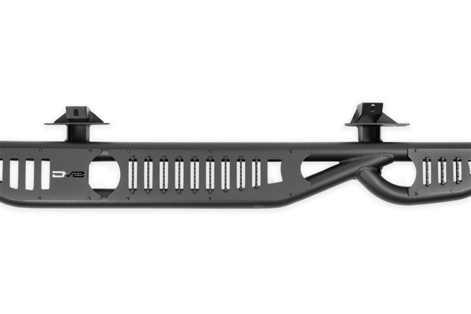 DV8 Offroad 2-Door OE Plus Side Steps for 2021-2025 Ford Bronco | Body/Pinch Weld Mounted Steps | Offers Protection from Light Trail Debris | Multi-Mount Design for Increased Support