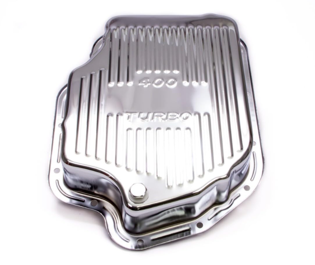 Chrome Finned Trans-Dapt 9197 Transmission Pan