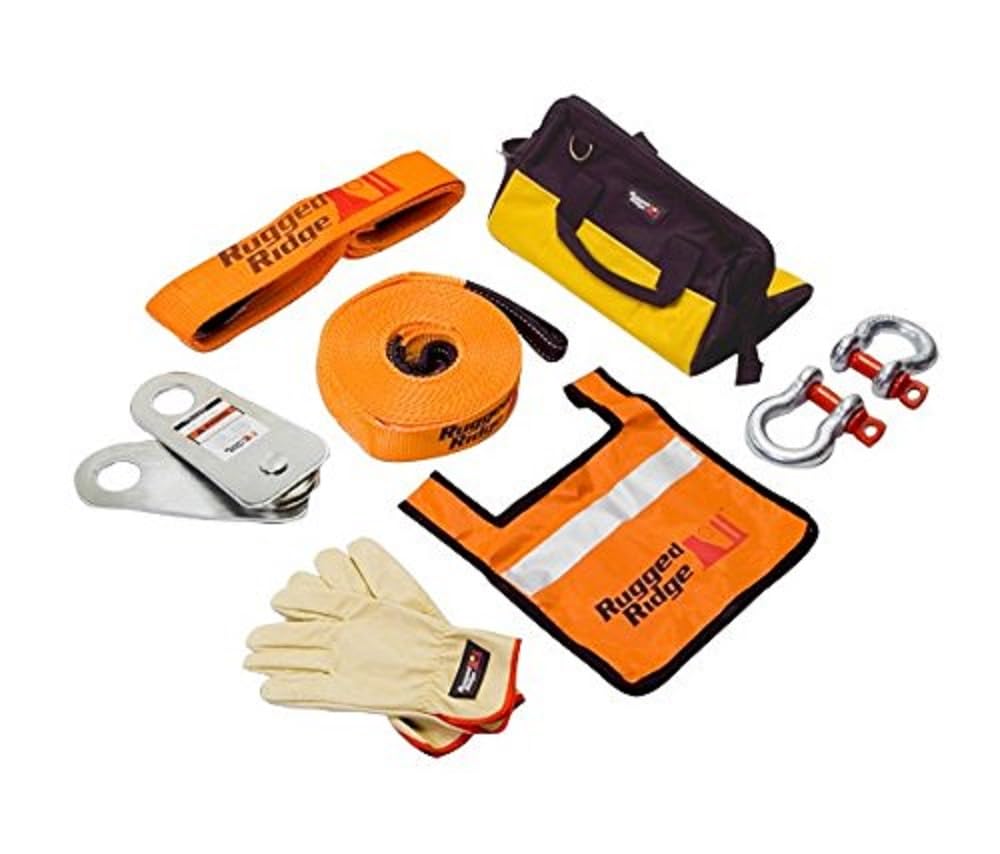 XHD Recovery Gear Kit Rugged Ridge 15104.28, 30000 Lbs