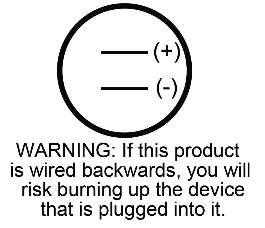 12V JR Products Charging Port 15105