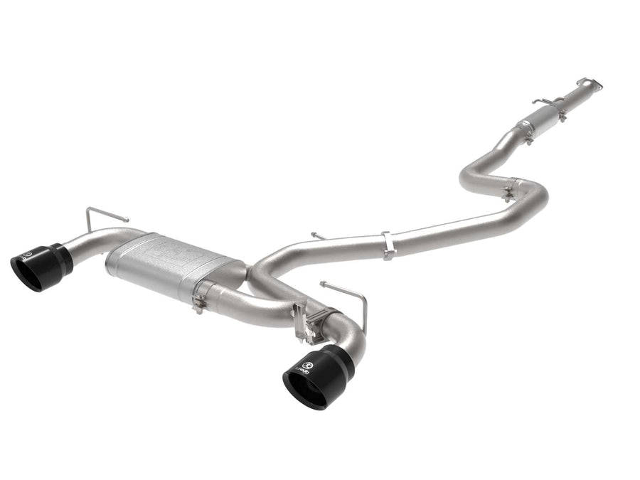 aFe Power 3 IN Takeda Stainless Steel Cat-Back Exhaust w/Black Tips Fit Hyundai Veloster N 21-22 L4-2.0L (t) 49-37030-B