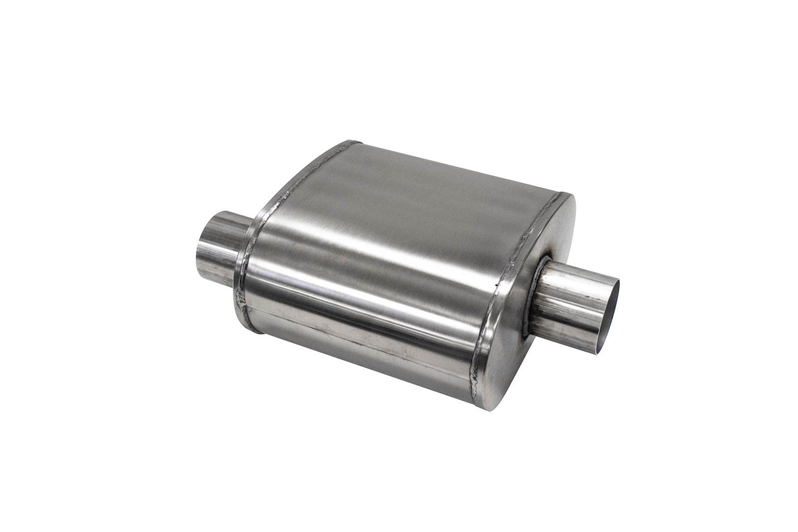 Corsa - CORSA EXHST Custom Sport Muffler 304SS 3in Offset In / 3in Center Out 10in Length (CP300CT)