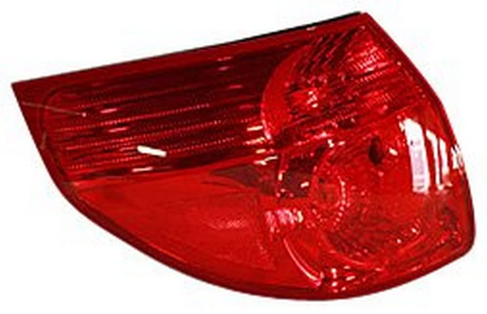 Left TYC Tail Light Assembly Compatible with 2006-2010 Toyota Sienna