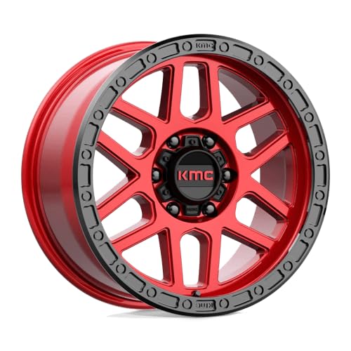 KMC 18X9 KM544 C-RED BLK-LP 6X4.5 18MM - KM54489064918