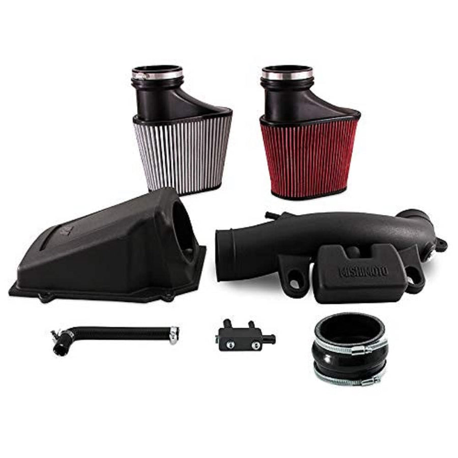 Mishimoto Performance Air Intake MMAI-JLH-18S Compatible With Jeep Wrangler JL 2.0L, 2018+, w/ Oiled Filter