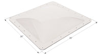 RV Skylight ICON 01856 SL2222-22" x 22" x 4", Clear