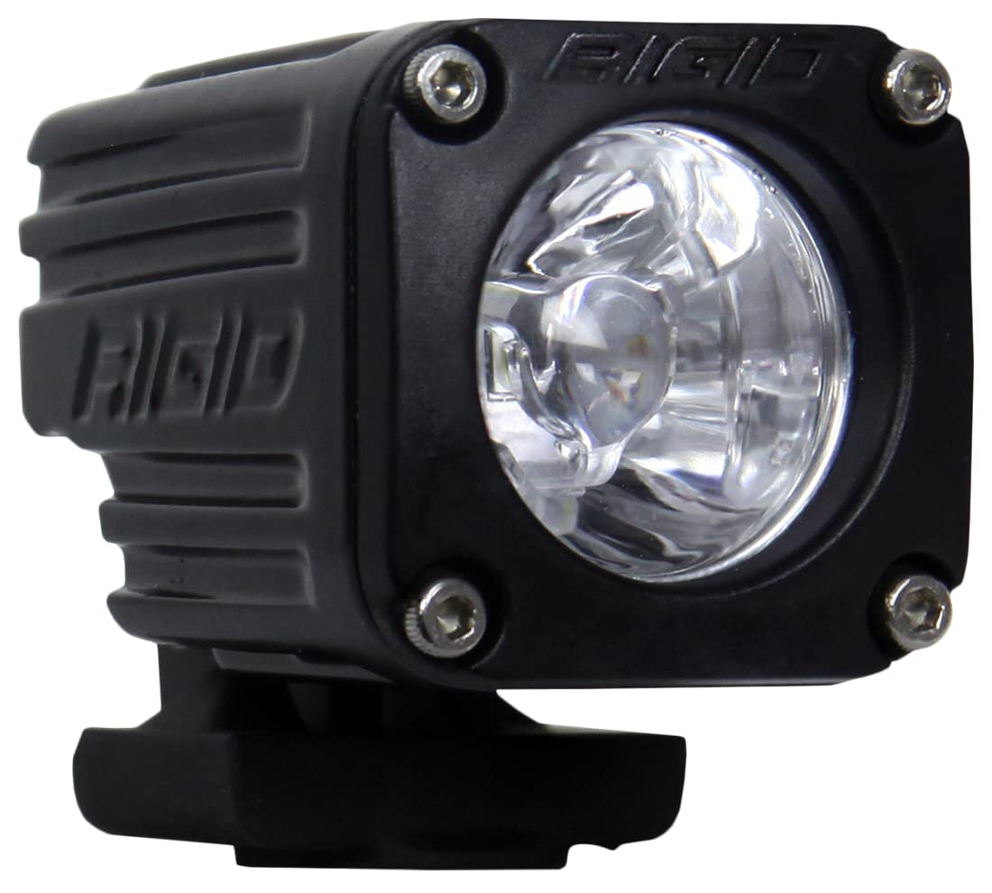 Ignite LED Light - RIGID INDUSTRIES, Spot Beam Pattern, Surface Mount, Black Housing | Single