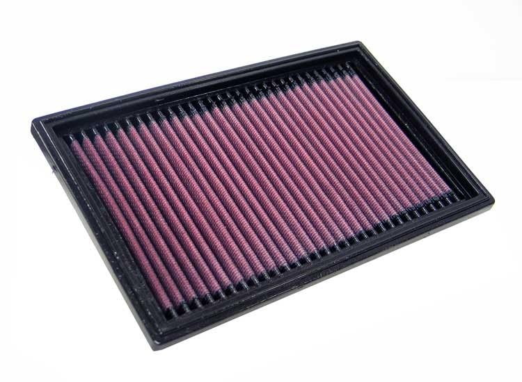 K&N Engine Air Filter: Replacement Car Air Filter, Washable, Clean Every 75,000 Miles, Reusable, Premium: Compatible with 1998-2010 SUZUKI/MAZDA (Swift III, 323 VI), 33-2824