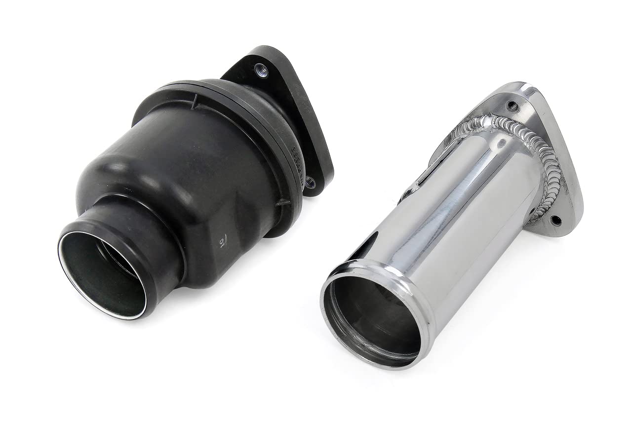 Turbo Resonator HPS Black Compatible for 2016-2017 Lexus IS200t NX200t GS200t RC200t 2018-2024 IS300 RC300 2018-2019 GS300 2018-2021 NX300 2.0L Turbo, 17-131WB