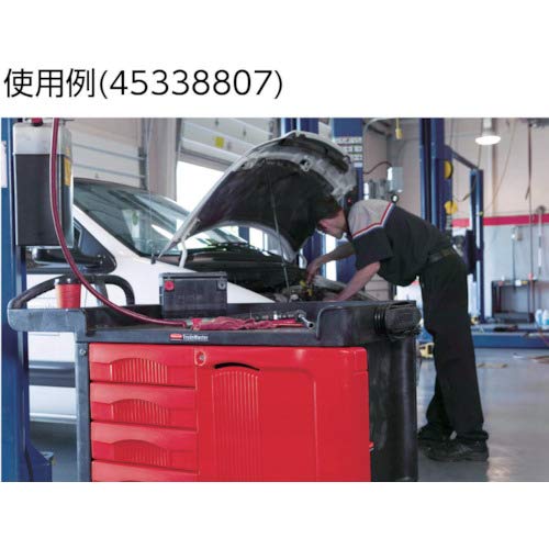 Rubbermaid Commercial Products Tool Storage TradeMaster Utility Cart 4 Drawers 500 lb. Capacity Black for Warehouse/Garage/Cleaning/Maintenance