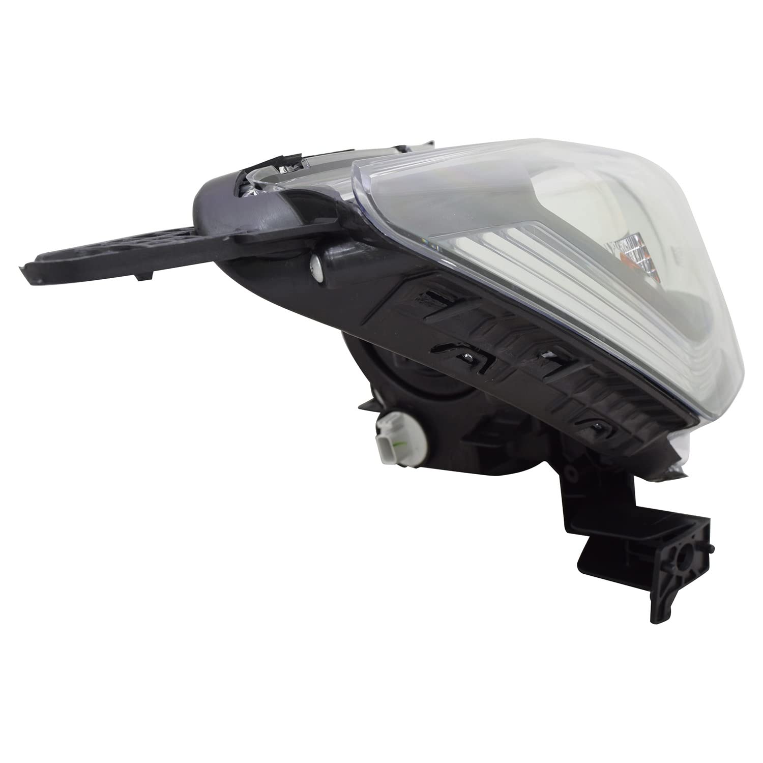 Right TYC Headlight Assembly Compatible with 2013-2015 Honda Accord