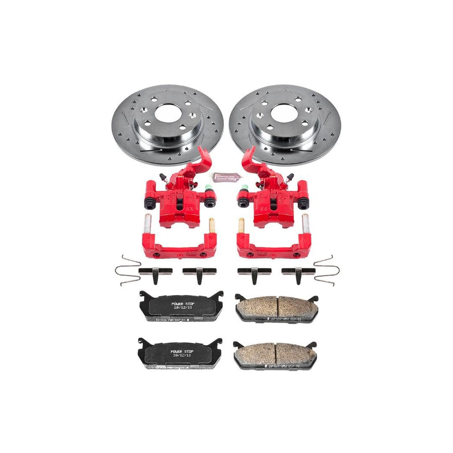 Power Stop Z23 Evolution Sport Brake Kit with Calipers Mazda Miata For 1990-1993 [Model Specific]