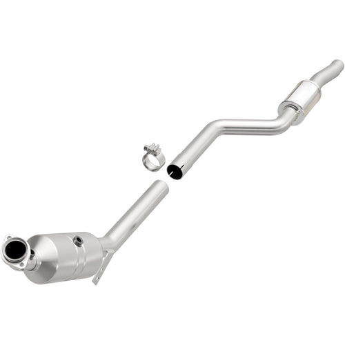 Direct-Fit MagnaFlow Catalytic Converter OEM Grade Federal/EPA Compliant 51919 - Stainless Steel 2.25in Main Piping, 66in Overall Length, Midbed O2 Sensor - Import Vehicle OEM Replacement