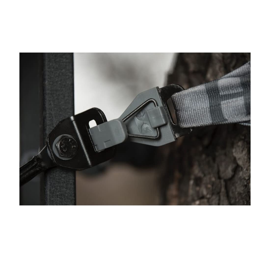 Any Angle Hawk 360 Degree Memory Foam Layered Steel Hunting Tree Seat with 7-Tilt Angle Adjustments