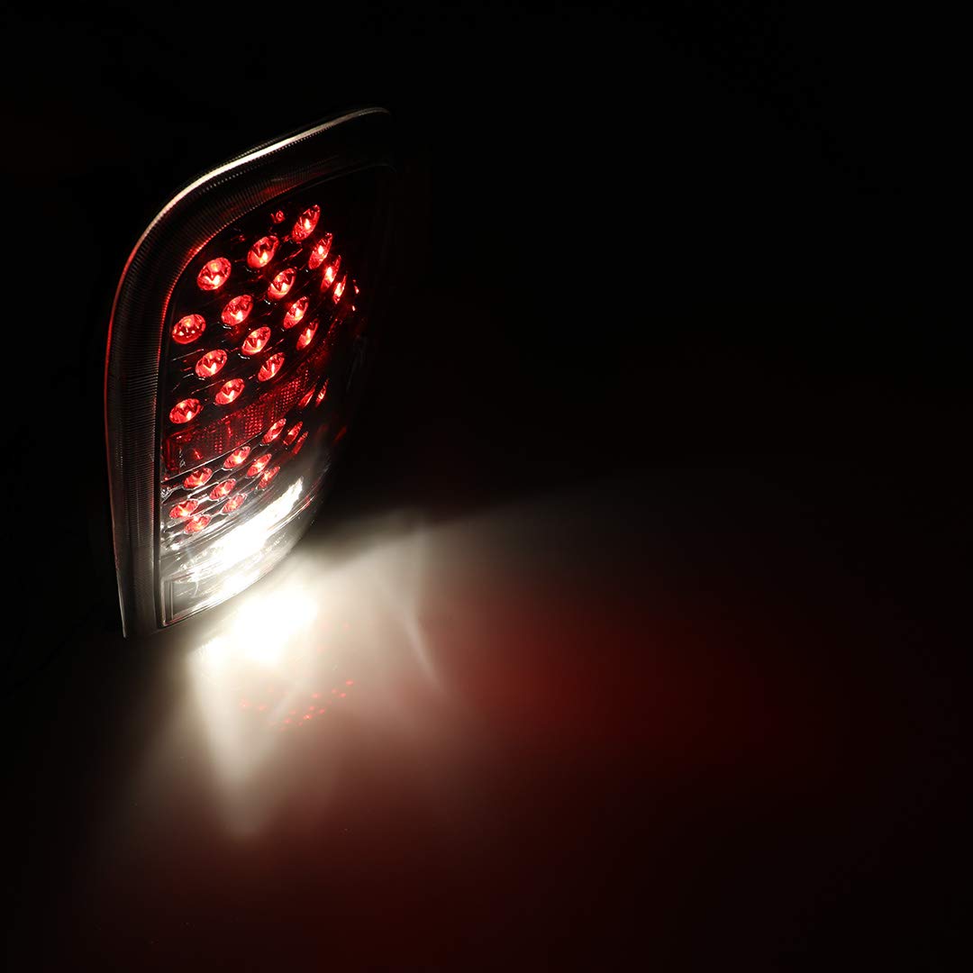 Winjet LED Tail lights for [1996 1997-2000 Town & Country/Voyager/Caravan] [1998 1999 2000 2001 2002 2003 Durango] Street Series