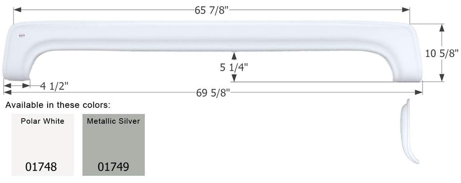 Fender Skirt ICON, Tandem, KZ, FS1748, Metallic Silver