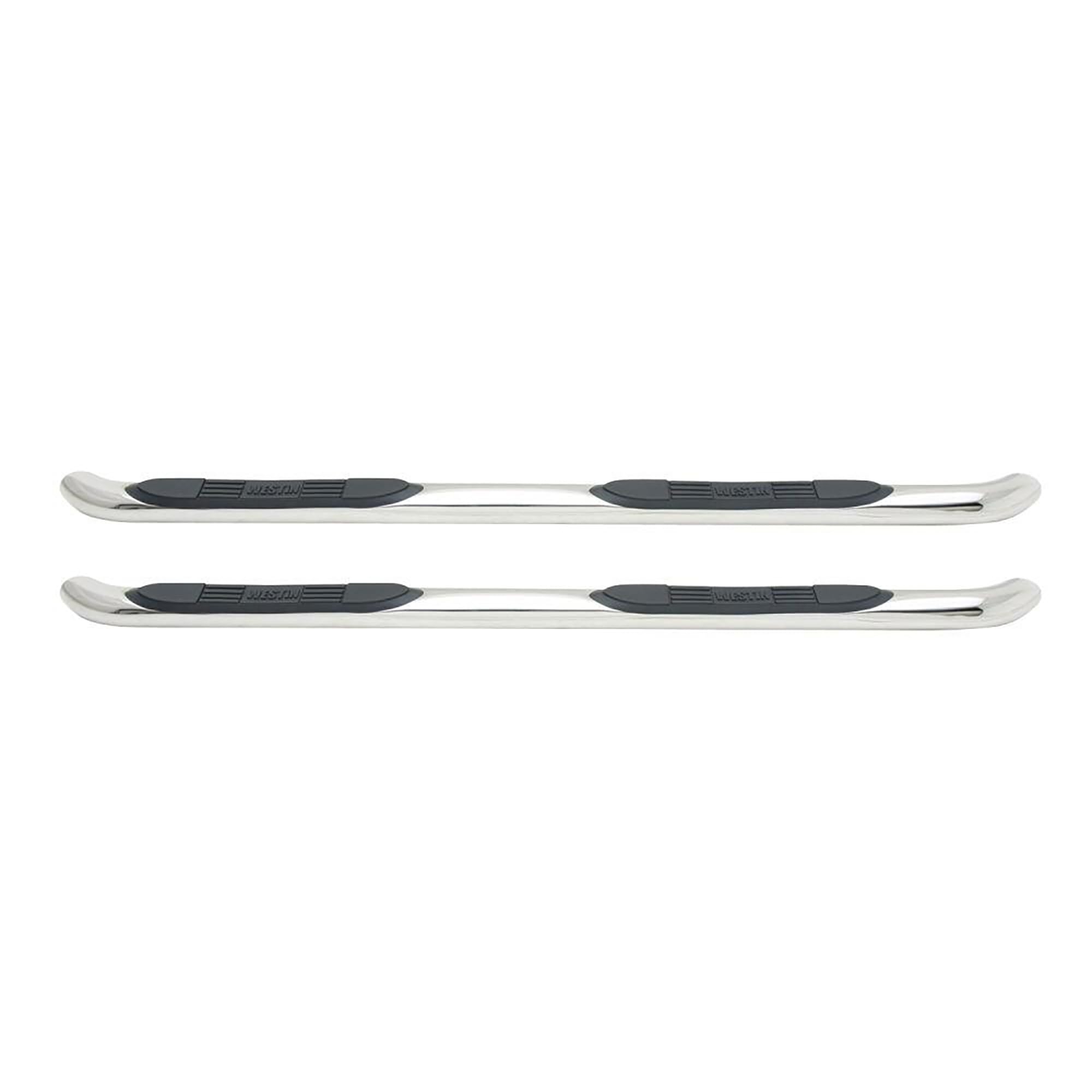 E-Series Westin 23-3040 3 Round Nerf Bars fits 2006-2010 Explorer Polished Pair