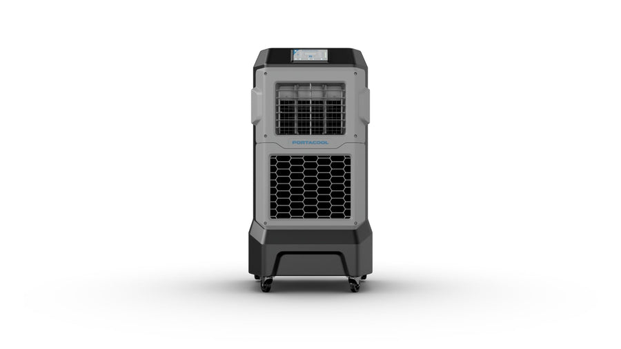 Apex 700 Portacool (PACA07001A1) – Wi-Fi Enabled High Velocity Portable Evaporative Cooler for 700 sq. ft. with up to 60-foot Reach, Oscillating Louvers, Programable, 22 Gallon Reservoir, Variable Spd