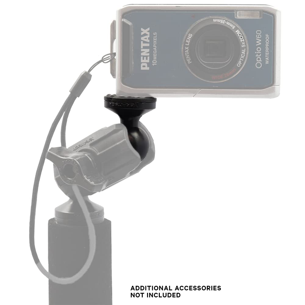 Camera Ball YakAttack | 1" Mounting Ball Compatible with 1/4"-20 Stud & GoPro Adaptors | Ideal for Action Cameras & DSLR Accessories | USA-Made Yak Attack