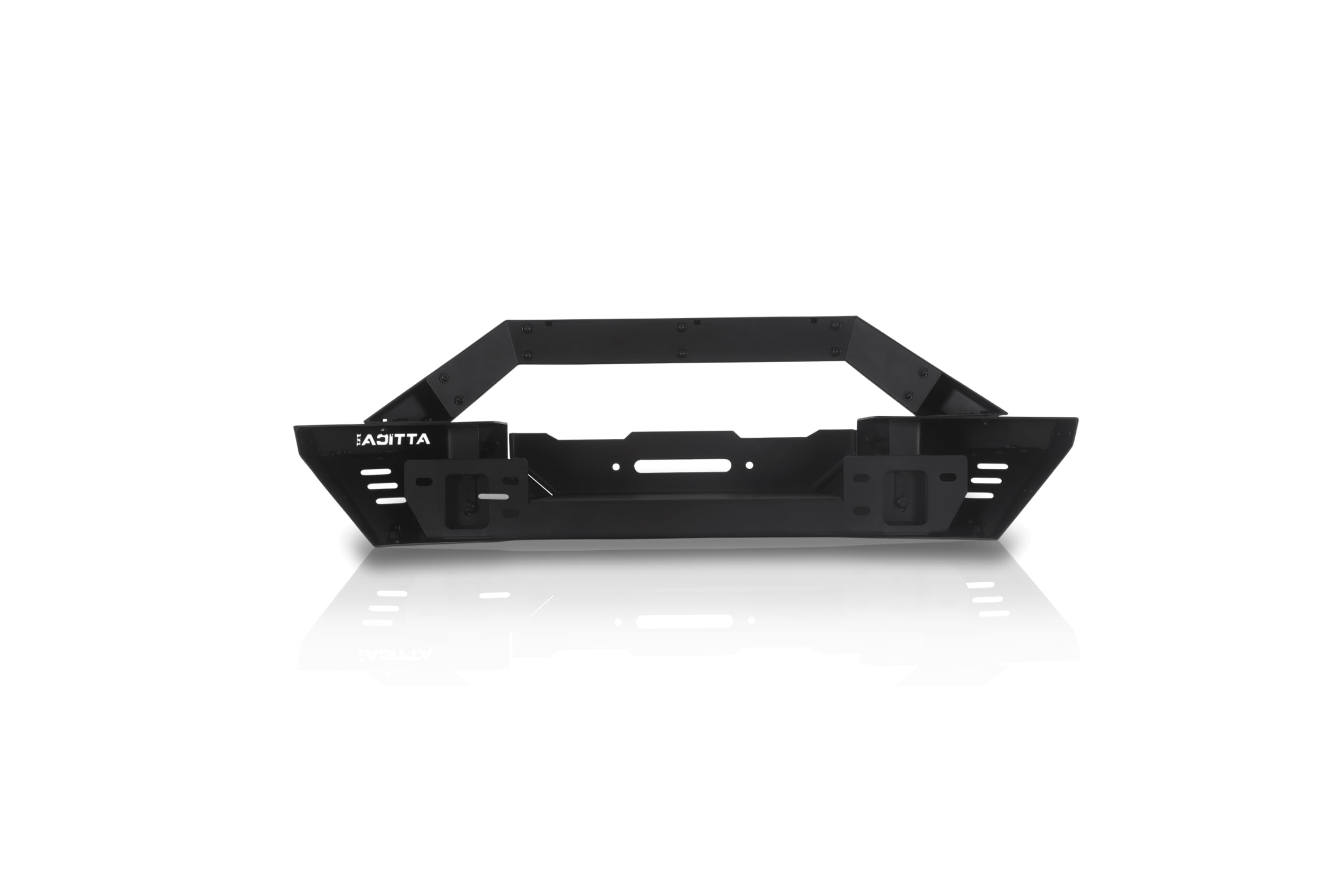 Attica4x4 Cobra Tek Front Bumper | Compatible with Ford Bronco (2021-2023) | Black Powder Coat with High-Grade Steel Construction and Aggressive Style