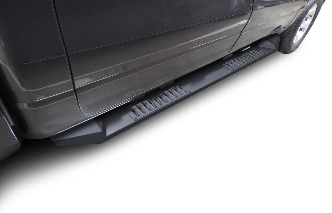 Armour BLACK HORSE AR-TOT291 Running Board, 1 Pack Compatible with 07-21 Toyota Tundra Crew MAX