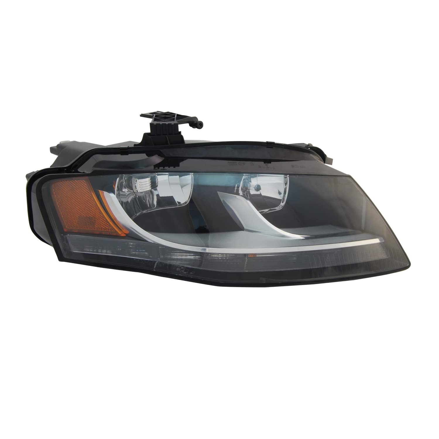Right TYC Headlight Assembly Compatible with 2009-2012 Audi A4
