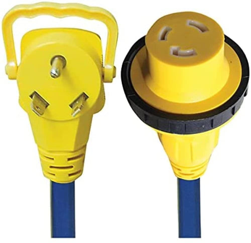 E-Zee Grip Voltec Industries 0311.1250 16-00585 30A Extension Cord with Locking Ring - 35 ft.