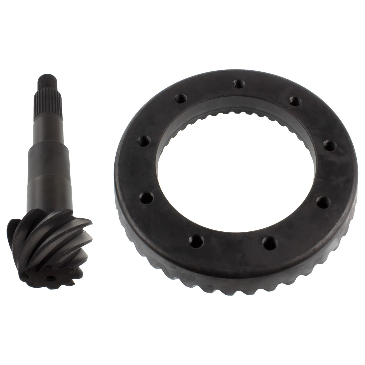 Differential Ring & Pinion Motive Gear N233-513F For Nissan H233B Front Axle Ratio 5.13, 11-Bolt 29 Spline, 8 Pinion & 41 Ring Tooth -Fits Nissan D21 Rep. Nitro H233B-513R-NG Revolution NIS-H233B-513R