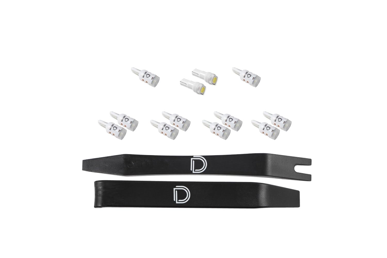LED interior bulb pack Diode Dynamics compatible with Toyota Highlander 2014-2019, Stage 2