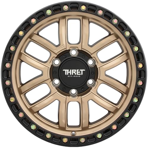 Monarch Thret Offroad 901 Wheel 20x10 6x135 Gloss Black Milled -21mm - FREE T-SHIRT INCLUDED!