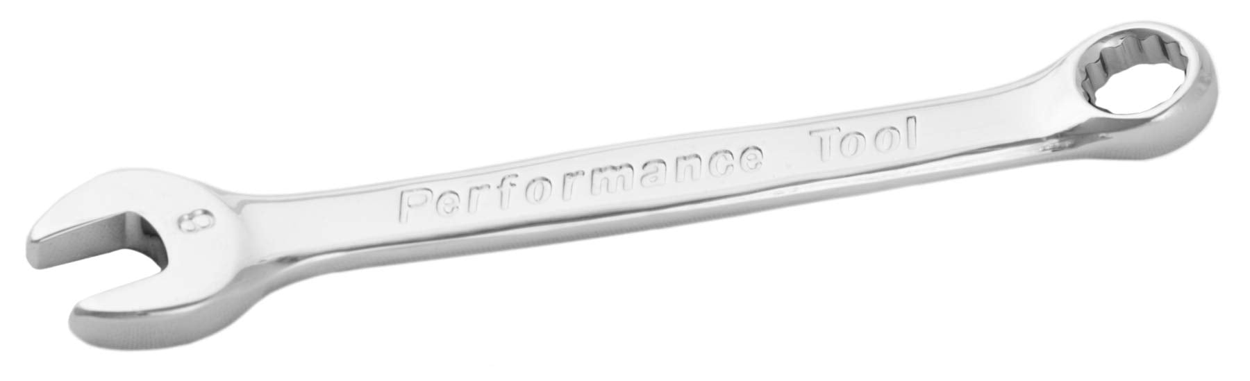 W30008 Performance Tool Combination Wrench, 8mm