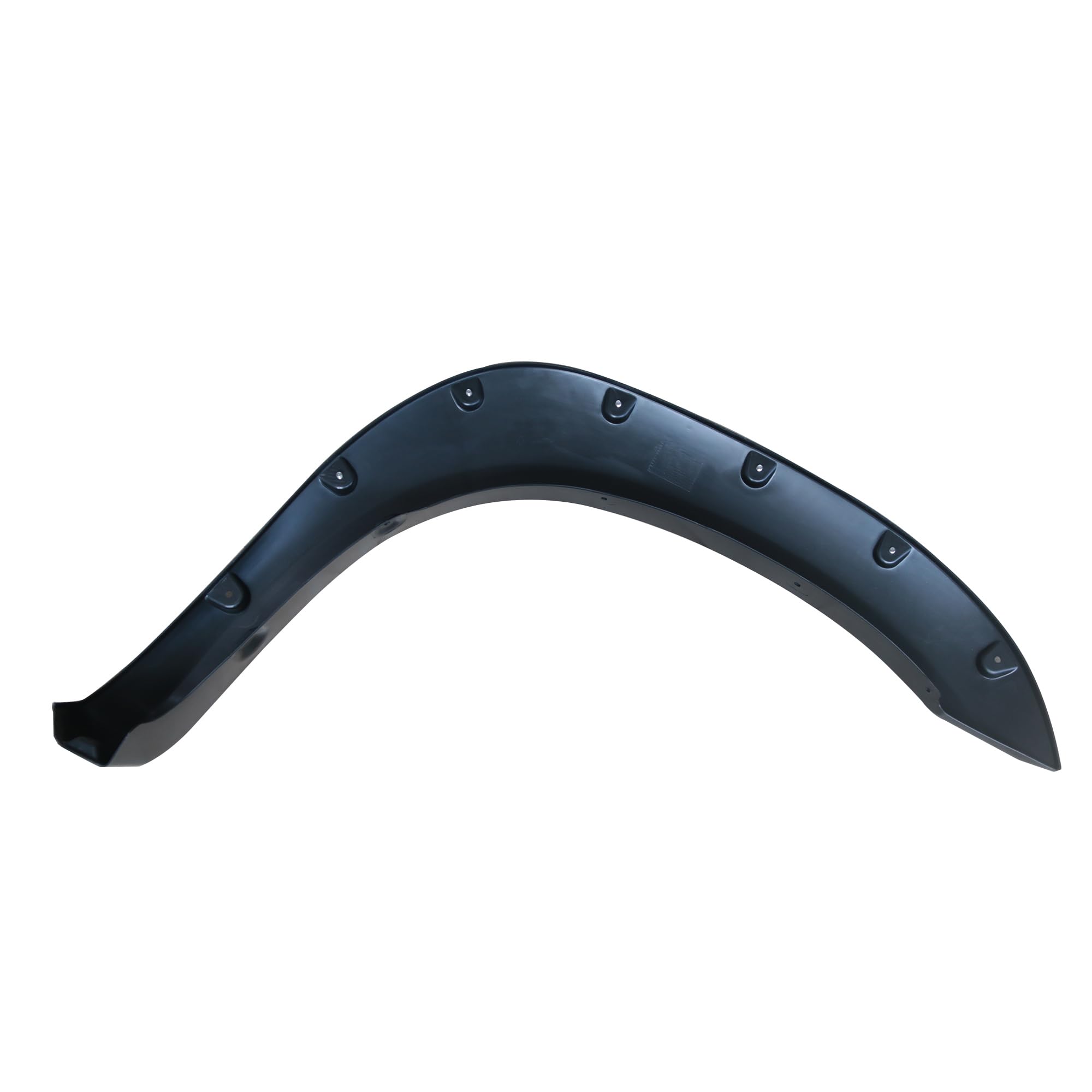 Fender Flares Black Horse Riveted Style Black Compatible with 2009-2010 Dodge Ram 1500|2011-2018 Ram 1500-FPSRA10T