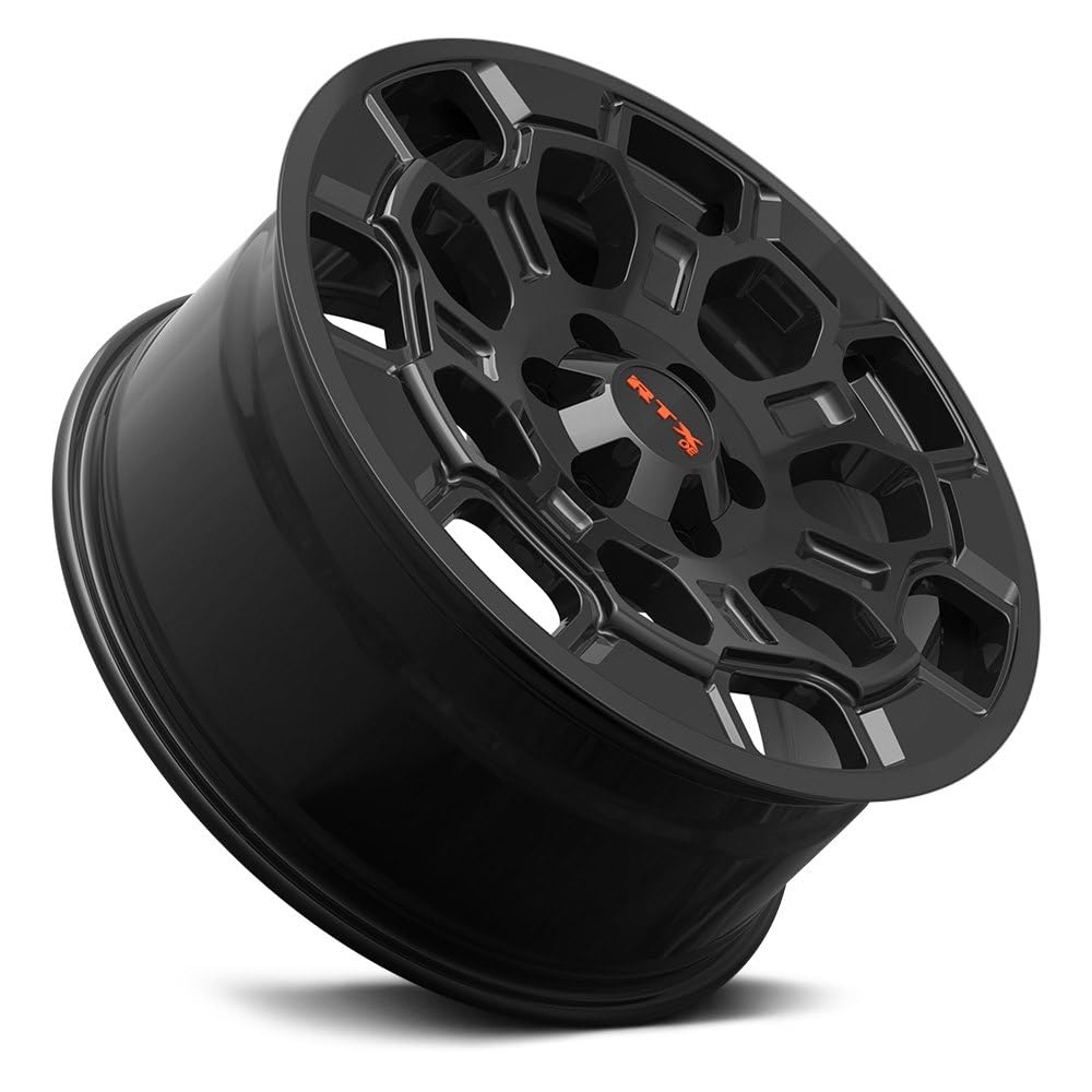 TY-03 RTX Custom Wheel - 20x9, 35 Offset, 6x139.7 Bolt Pattern, 95.1mm Hub - Satin Black Rim