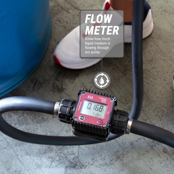 Terapump - Methanol Drum Pump TREDRUME-CH-M Metered
